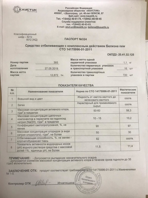 Сертификат на 